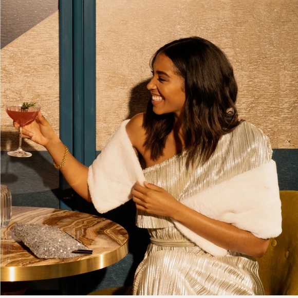 NWT‎ APPARIS Bambi Scarf - Ivory - Picture 3 of 8